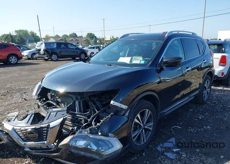 2018 Nissan Rogue Sl z USA, uszkodzony, nr VIN 5N1AT2MV8JC830637